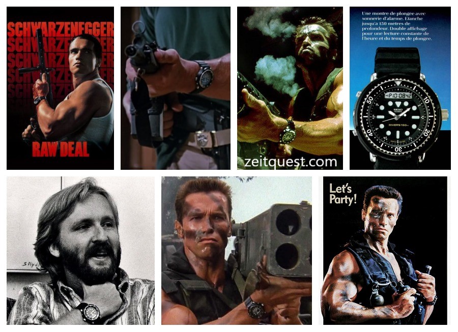 The Seiko H558 “Arnie” was worn by actor Arnold Schwarzenegger in 5 movies. James Cameron also wore the watch.