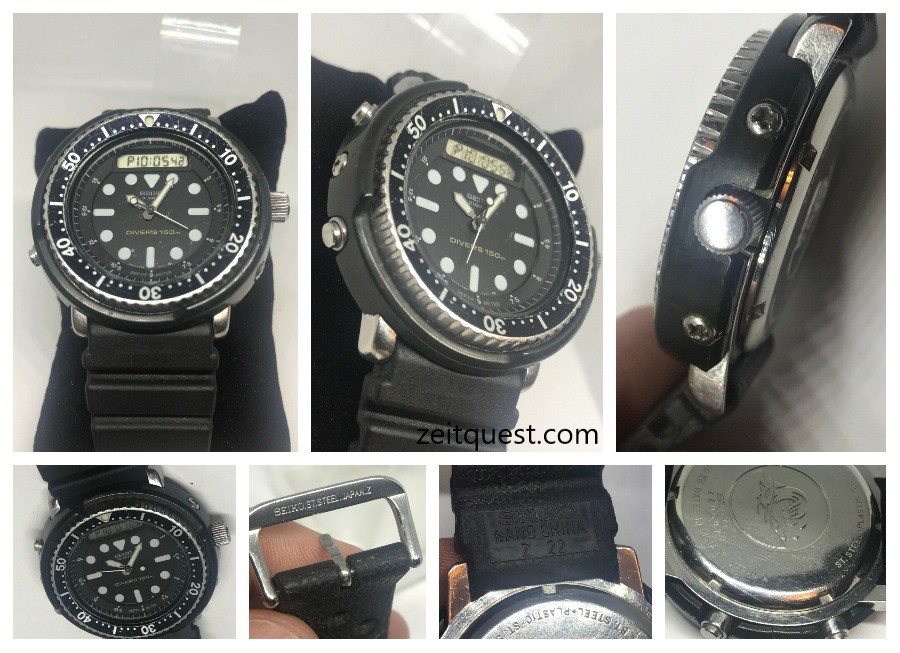 seiko h558 quartz diver