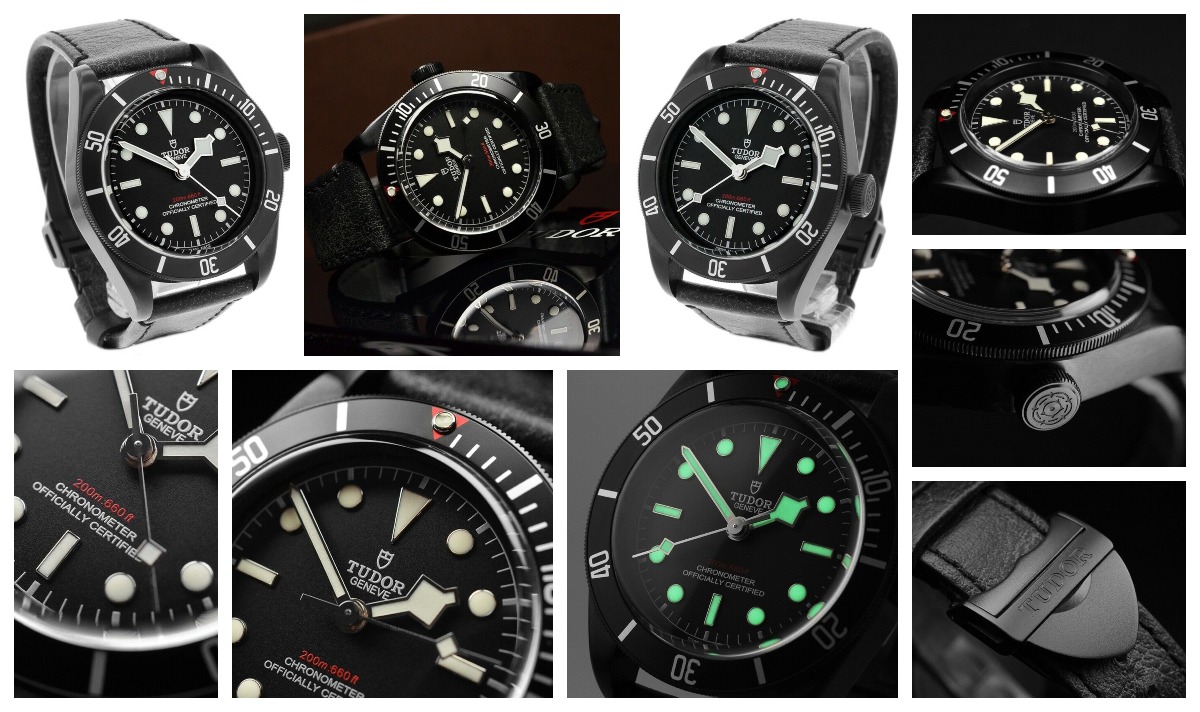 The Tudor Black Bay Dark 79230DK with a black PVD coating and a COSC Certified MT5602 movement. Available now on eBay